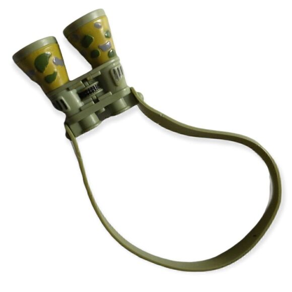 Bratz Binoculars My Scene Wildlife Safari Nerva Binoculars #460 Green Camo Strap - Picture 3 of 10